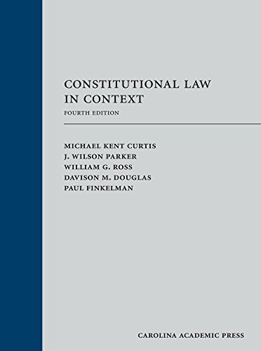 Cover of Constitutional Law in Context