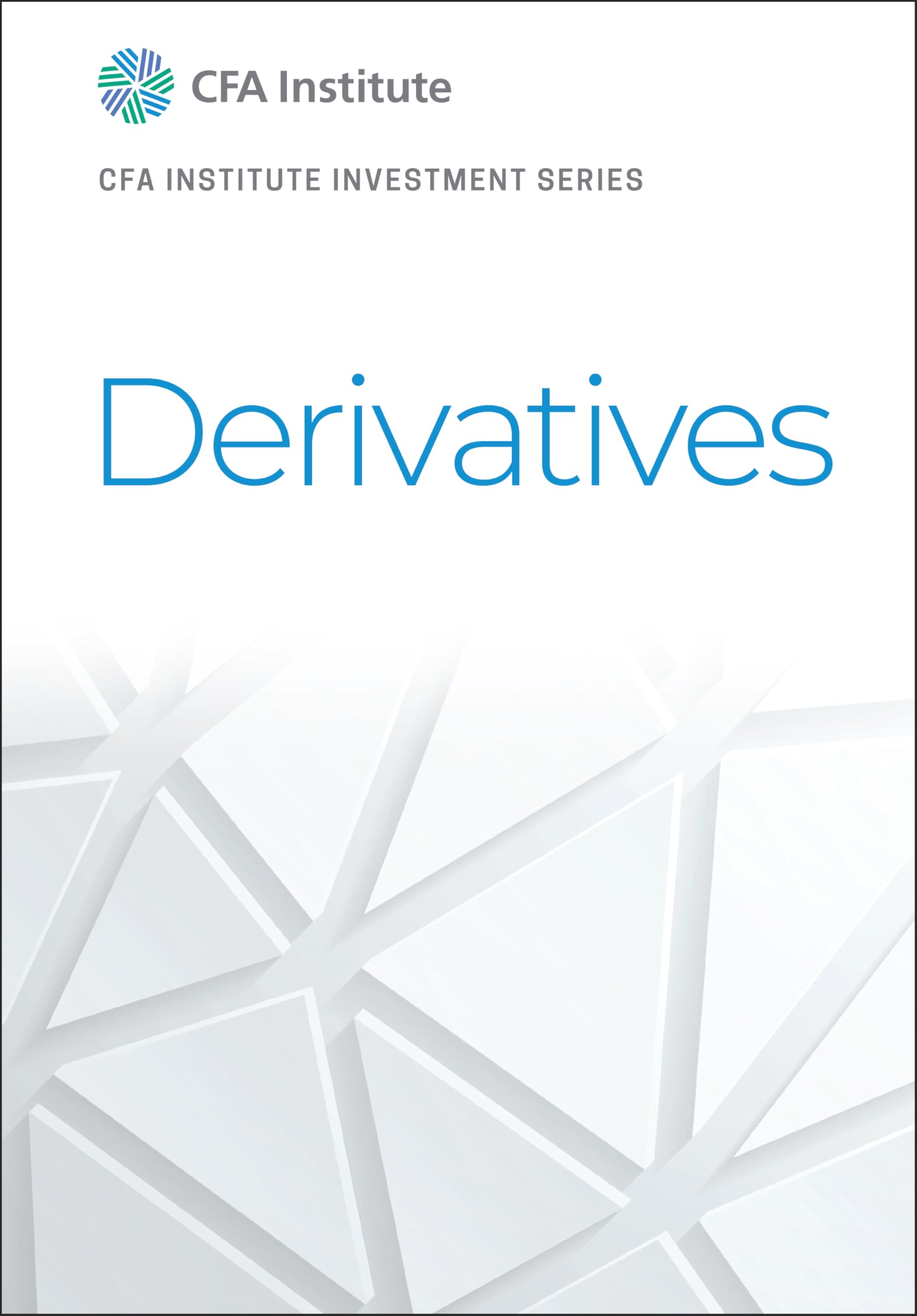 Cover of Derivatives (CFA Institute Investment Series)