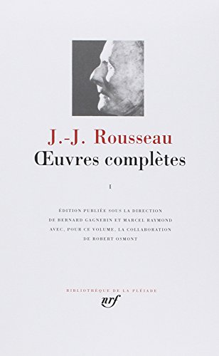 Cover of Oeuvres Completes, Tome I