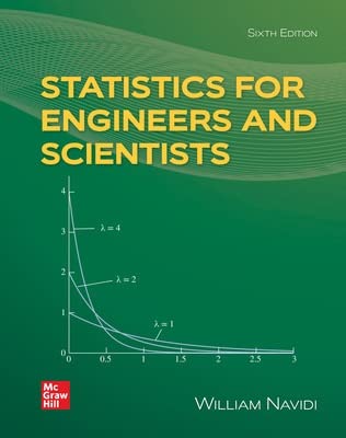 Cover of Loose Leaf for Statistics for Engineers and Scientists