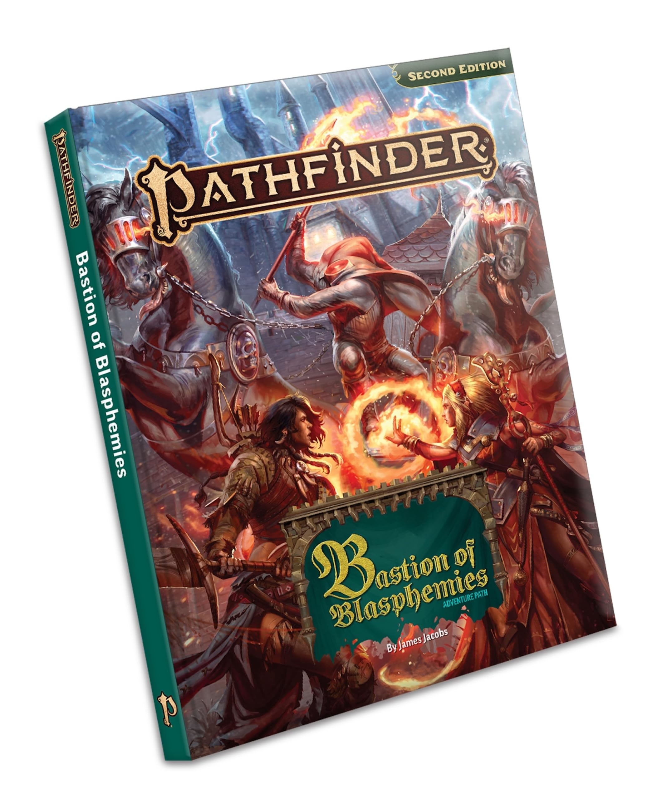 Cover of Pathfinder Bastion of Blasphemies Adventure Path (Pathfinder Second Edition Remaster Adventures)