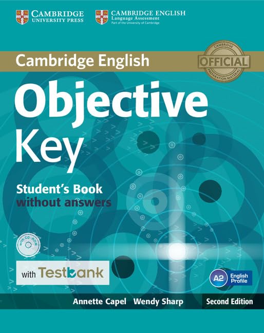 Cover of Objective Key Student's Book without Answers with CD-ROM with Testbank