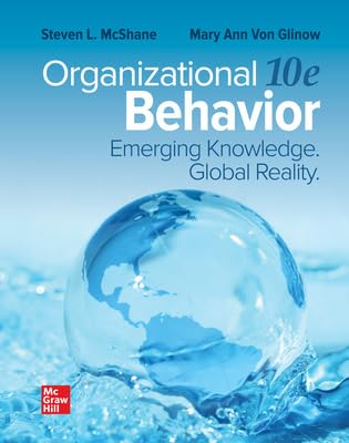 Cover of Loose Leaf for Organizational Behavior: Emerging Knowledge. Global Reality
