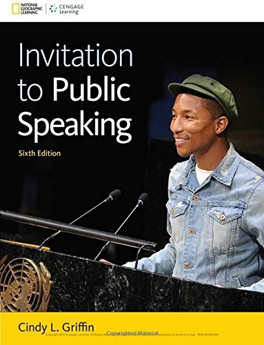 Cover of Invitation to Public Speaking - National Geographic Edition, Loose-Leaf Version