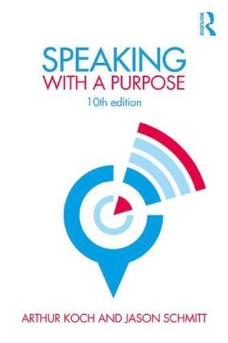 Cover of Speaking with a Purpose