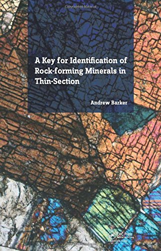 Cover of A Key for Identification of Rock-Forming Minerals in Thin Section
