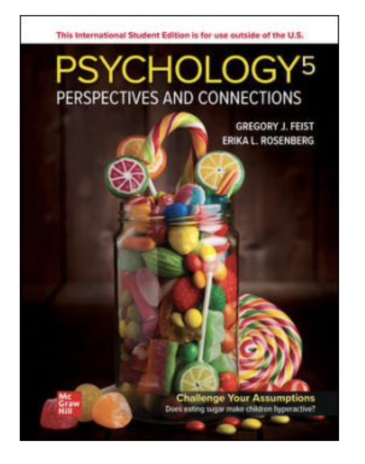 Cover of Psychology: Perspectives and Connections 5TH Edition (International Edition) Textbook only
