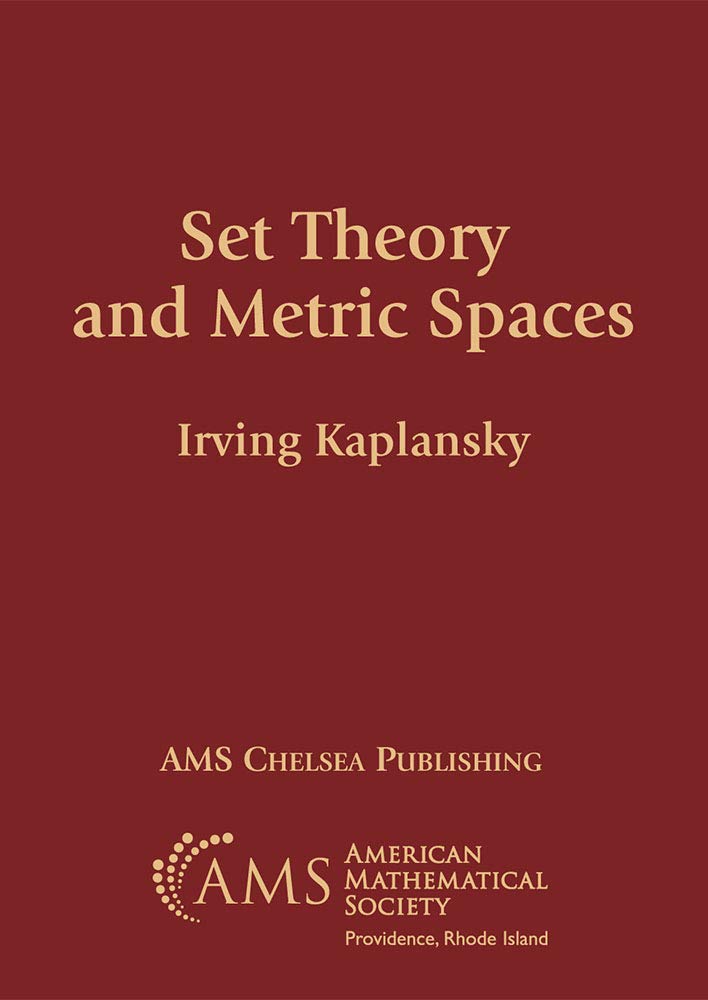 Cover of Set Theory and Metric Spaces (Ams Chelsea Publishing, 298)