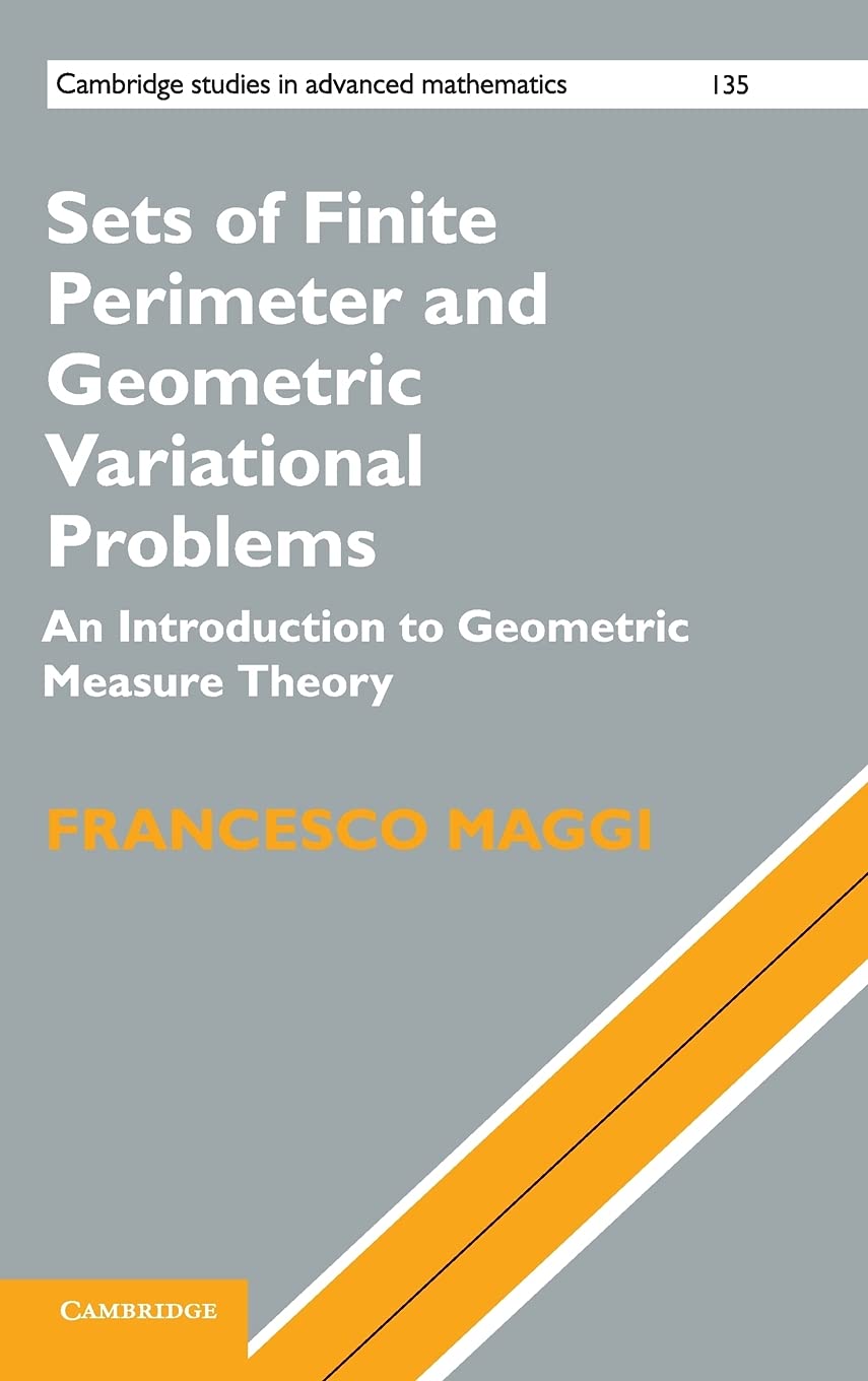 Cover of Sets of Finite Perimeter and Geometric Variational Problems