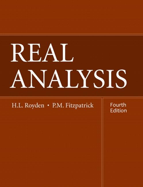 Cover of Real Analysis