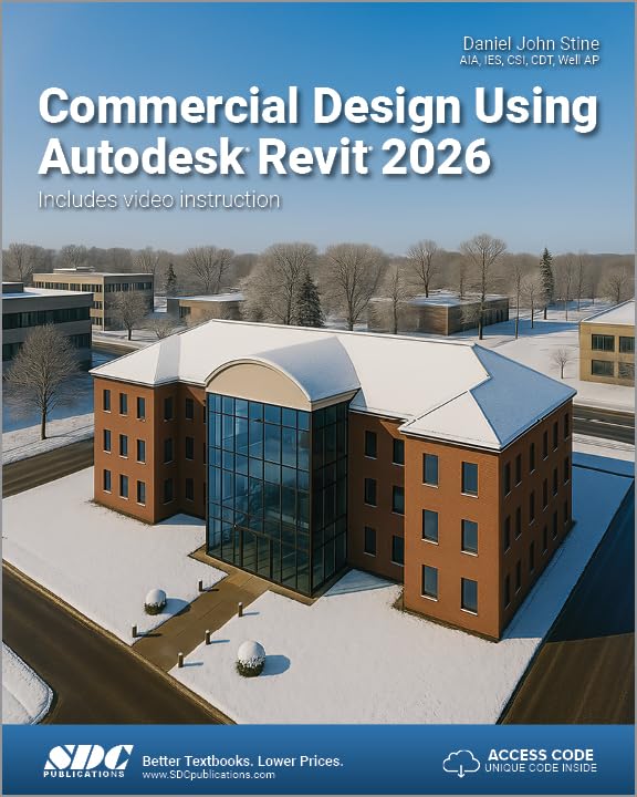 Cover of Commercial Design Using Autodesk Revit 2026