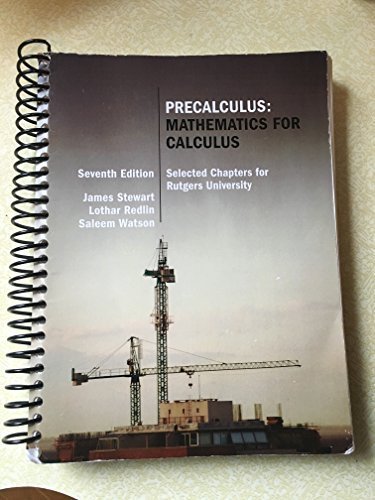 Cover of Precalculus: Mathematics for Calculus - Seventh Edition