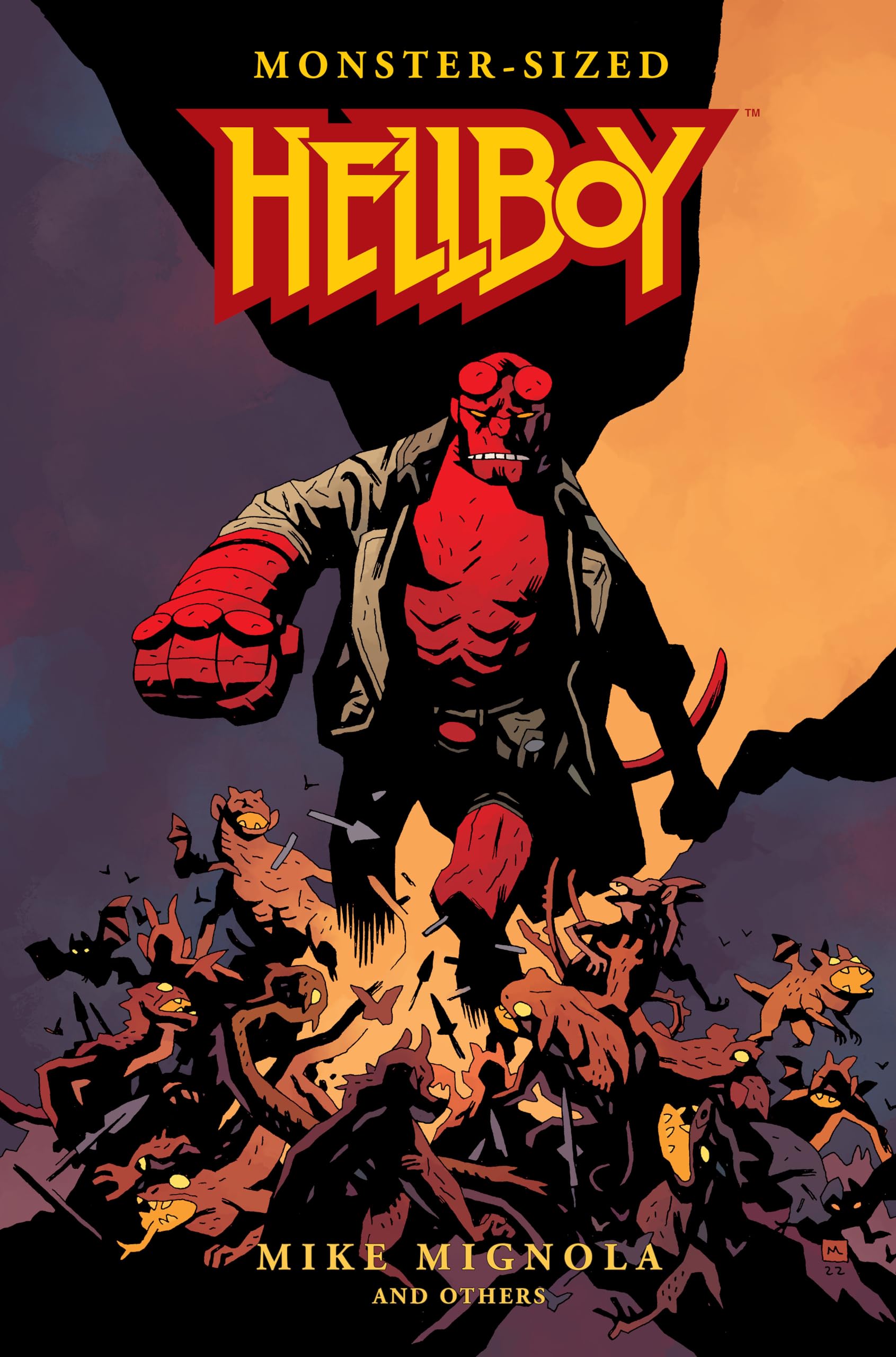 Cover of Monster-Sized Hellboy