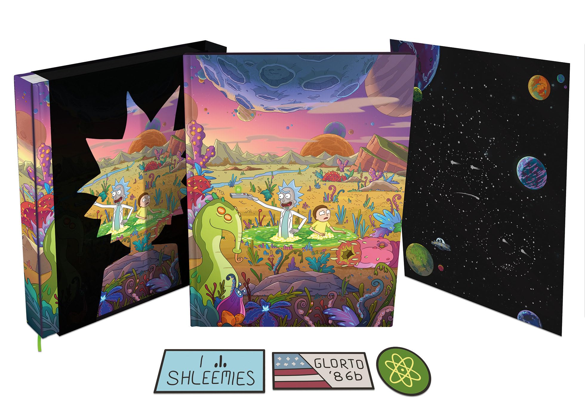 Cover of The Art of Rick and Morty Volume 2 Deluxe Edition