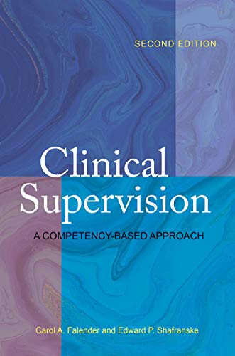 Cover of Clinical Supervision: A Competency-Based Approach