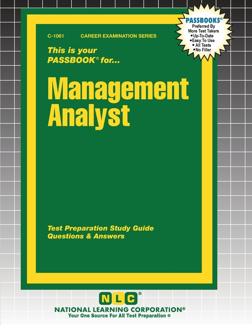 Cover of Management Analyst