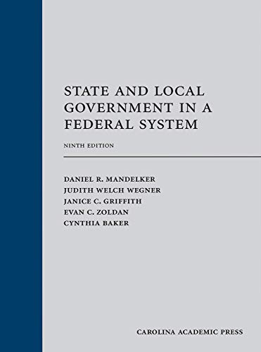 Cover of State and Local Government in a Federal System, Ninth Edition