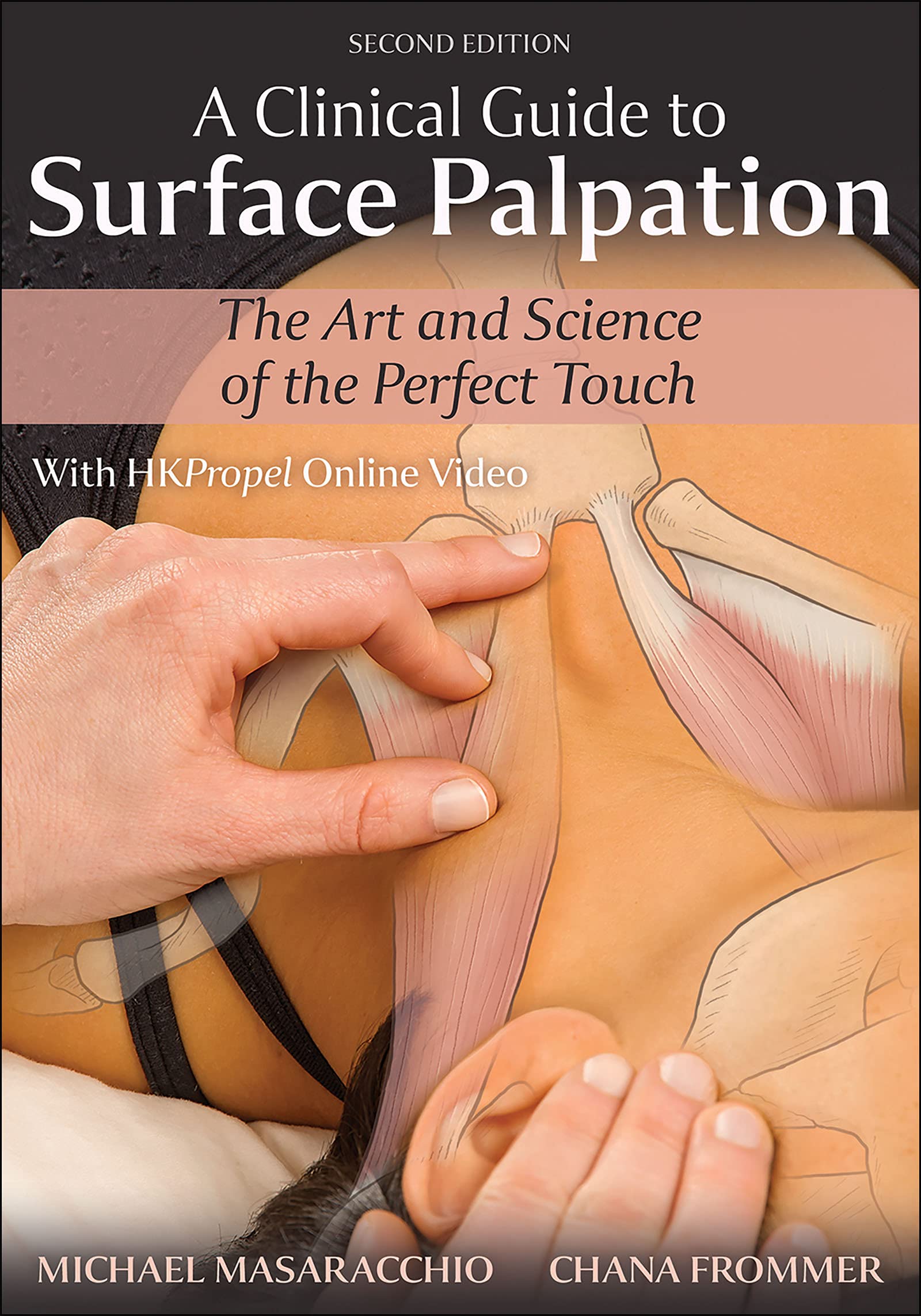 Cover of A Clinical Guide to Surface Palpation: The Art and Science of the Perfect Touch