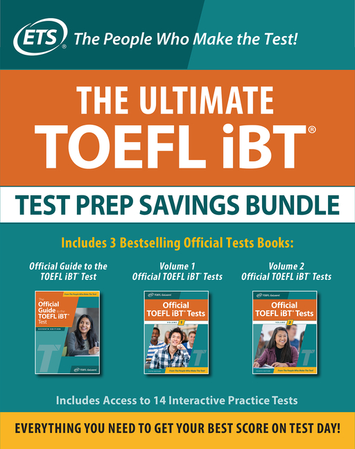 Cover of The Ultimate TOEFL IBT Test Prep Savings Bundle, Fourth Edition