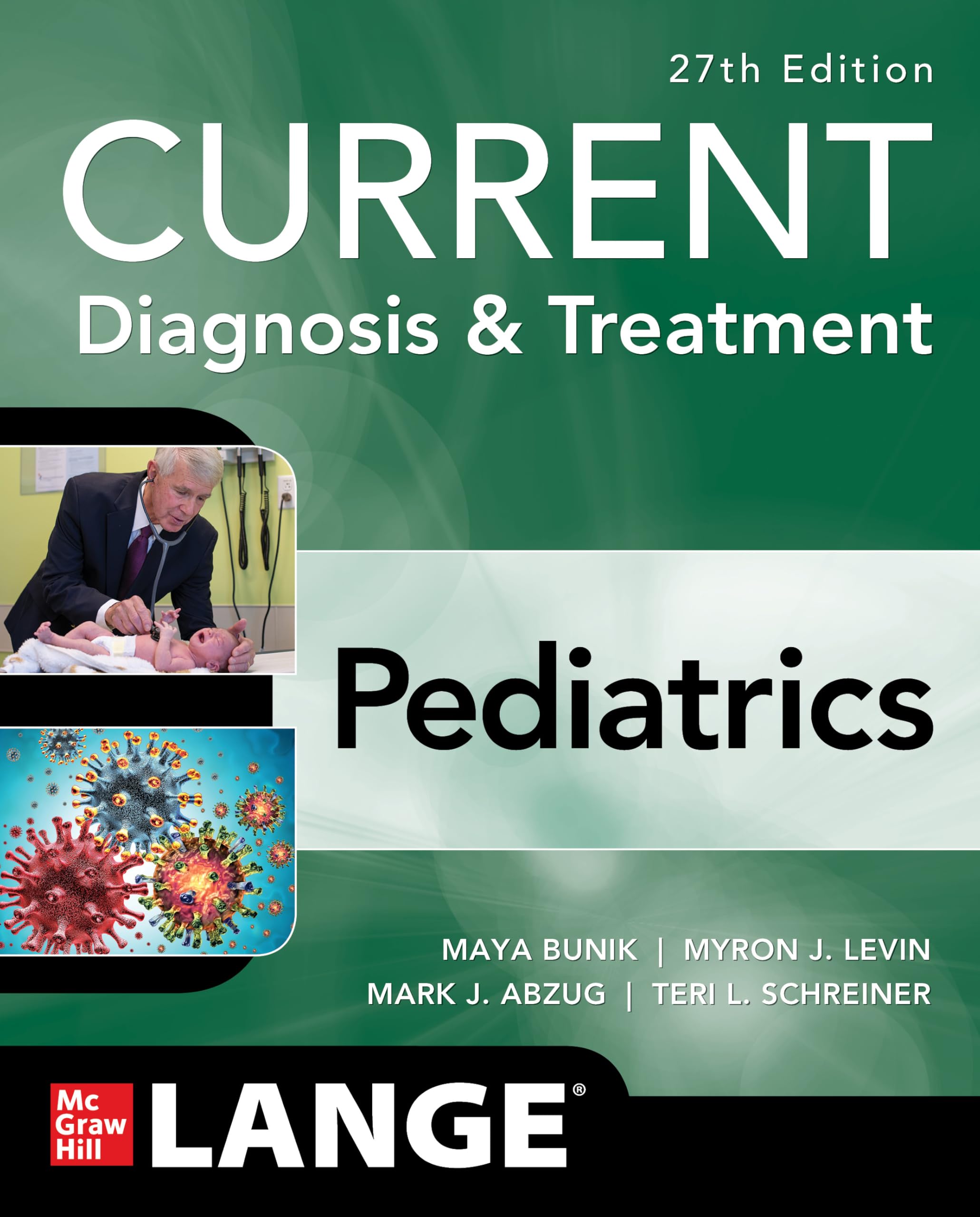 Cover of Current Diagnosis & Treatment Pediatrics, 27th Edition