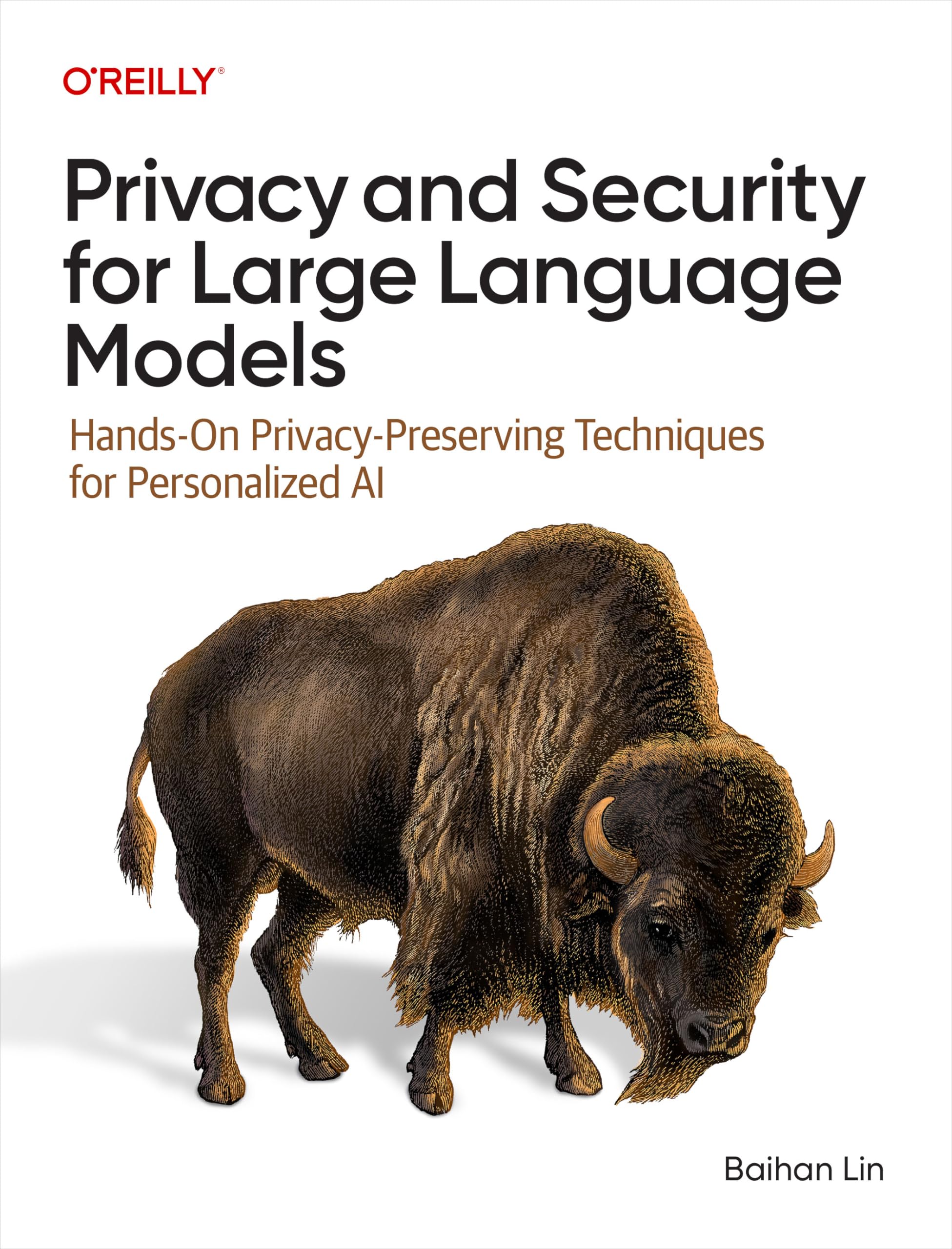 Cover of Privacy and Security for Large Language Models: Hands-On Privacy-Preserving Techniques for Personalized AI