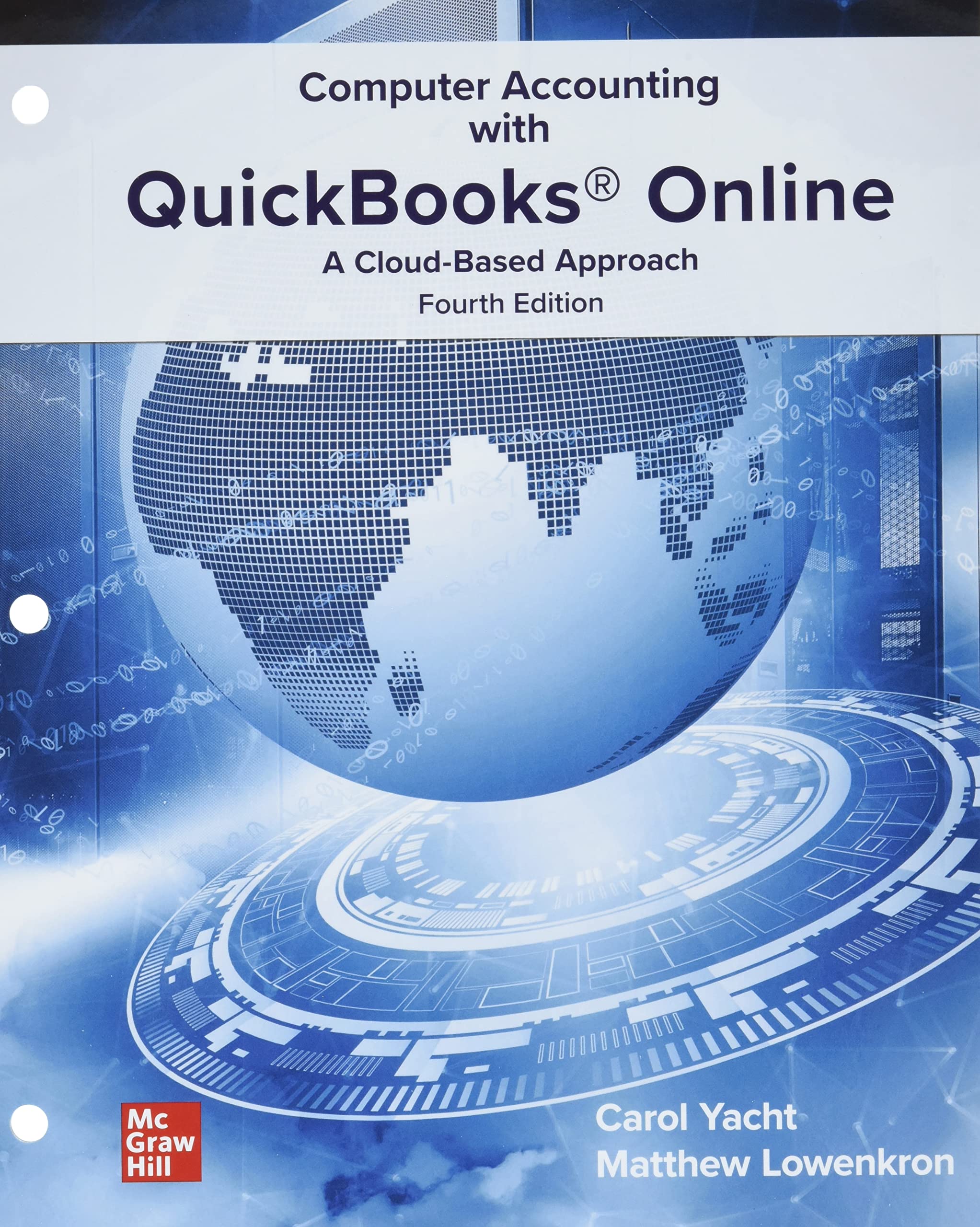 Cover of Loose Leaf for Computer Accounting with QuickBooks Online: A Cloud Based Approach