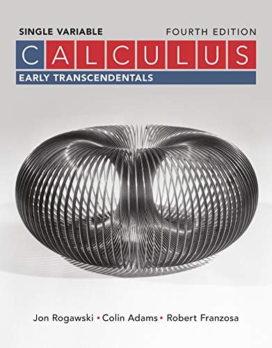 Cover of Calculus: Early Transcendentals Single Variable