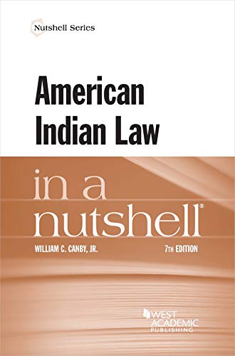 Cover of American Indian Law in a Nutshell (Nutshells)