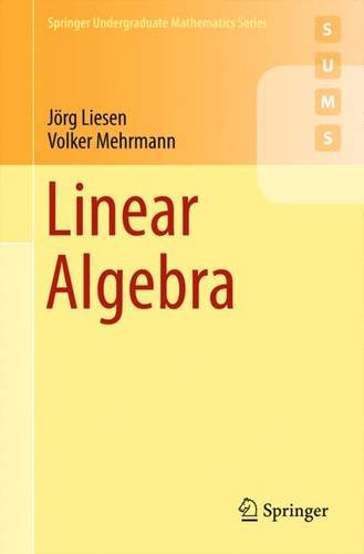 Cover of Linear Algebra (Springer Undergraduate Mathematics Series)