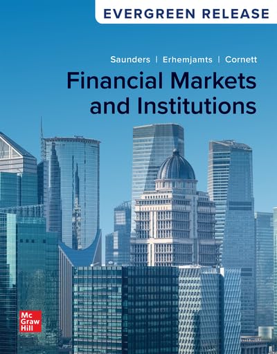 Cover of Loose-Leaf For Financial Markets And Institutions: 2024 Release