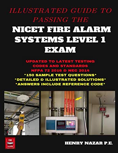 Cover of Illustrated Guide to Passing the NICET Fire Alarm Systems Level 1 Exam