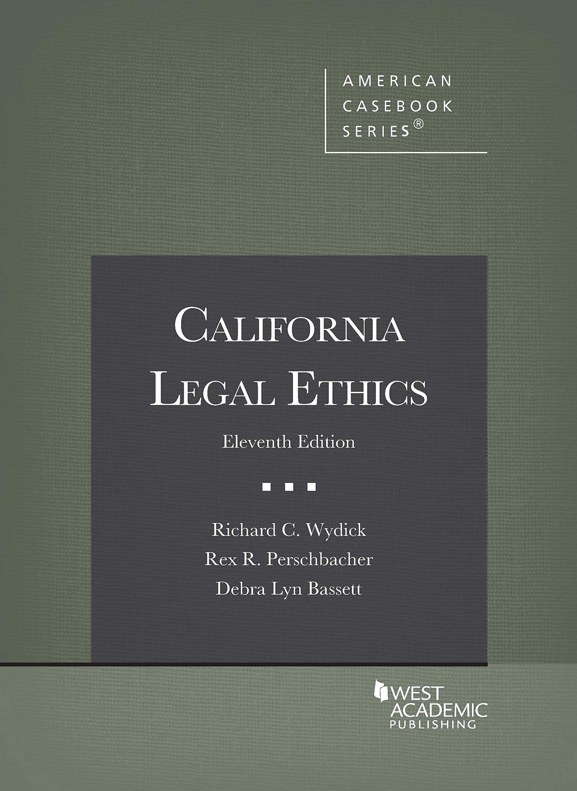 Cover of California Legal Ethics