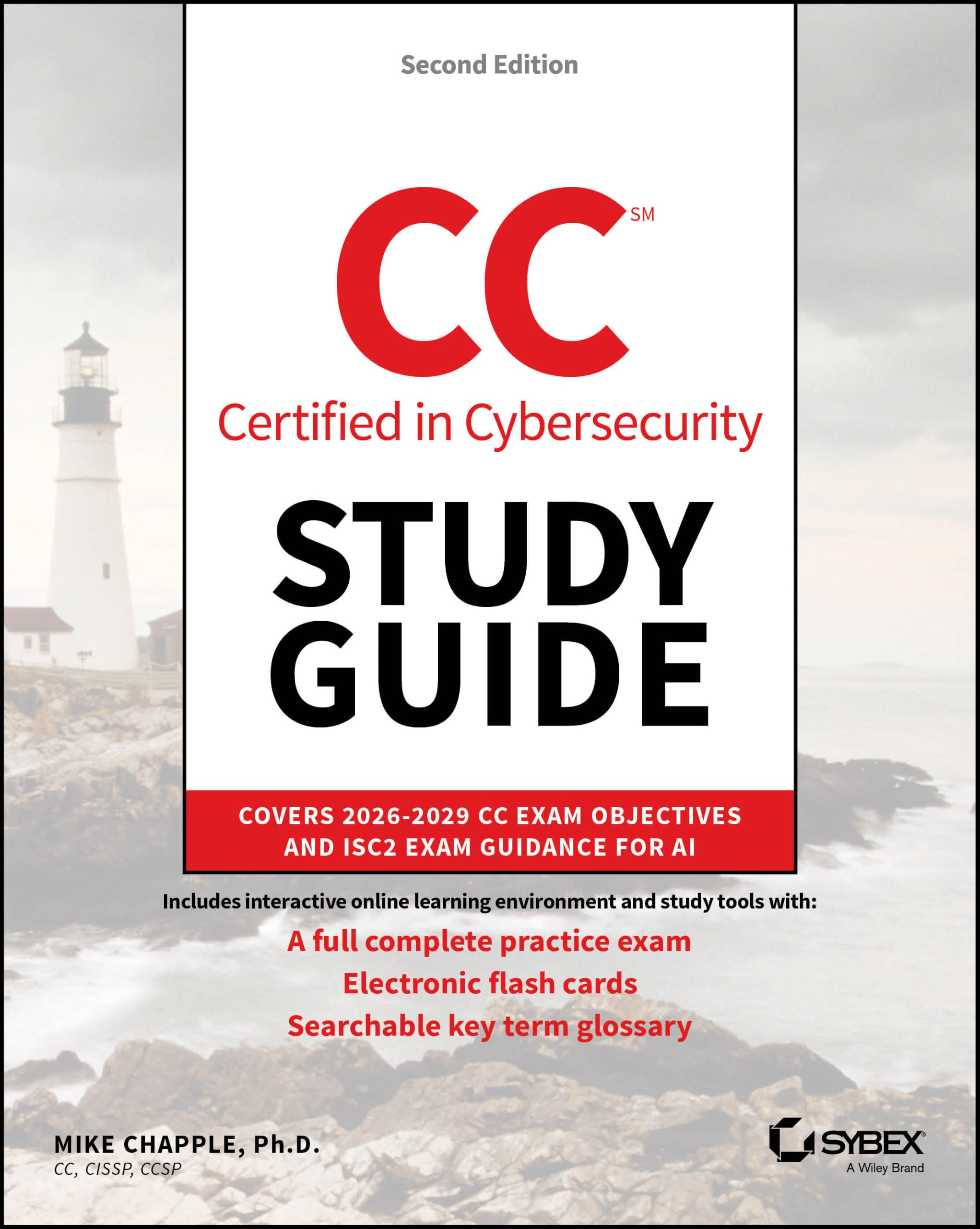 Cover of CC Certified in Cybersecurity Study Guide (Sybex Study Guide)