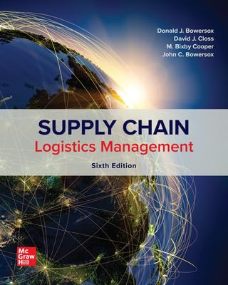 Cover of Loose Leaf for Supply Chain Logistics Management
