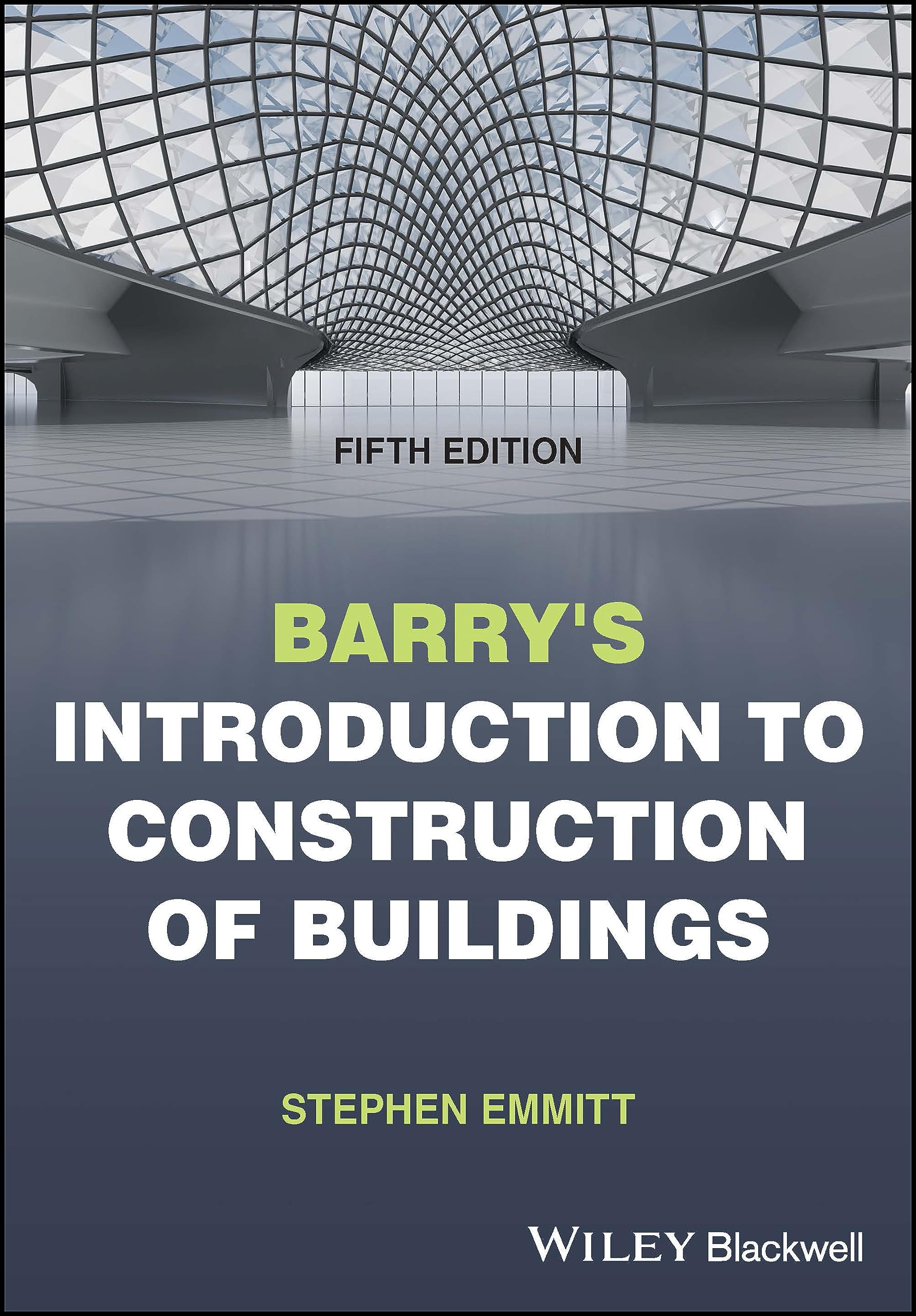 Cover of Barry's Introduction to Construction of Buildings