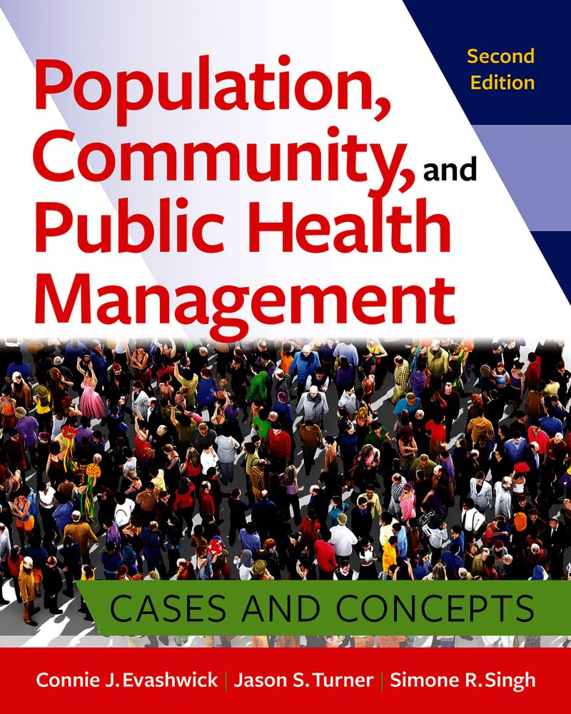 Cover of Population, Community, and Public Health Management: Cases and Concepts, Second Edition
