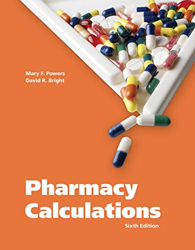 Cover of Pharmacy Calculations