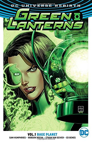 Cover of Green Lanterns Vol. 1: Rage Planet (Rebirth)