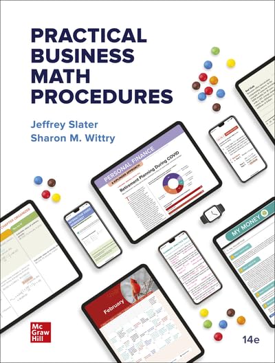 Cover of Practical Business Math Procedures