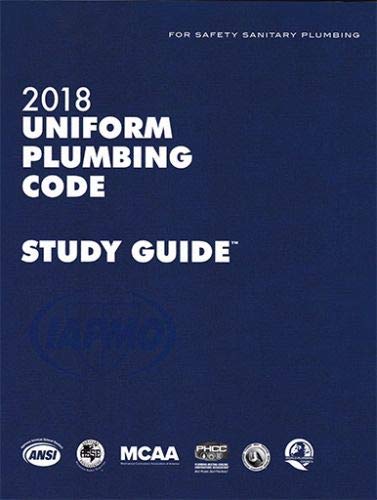 Cover of 2018 Uniform Plumbing Code Study Guide