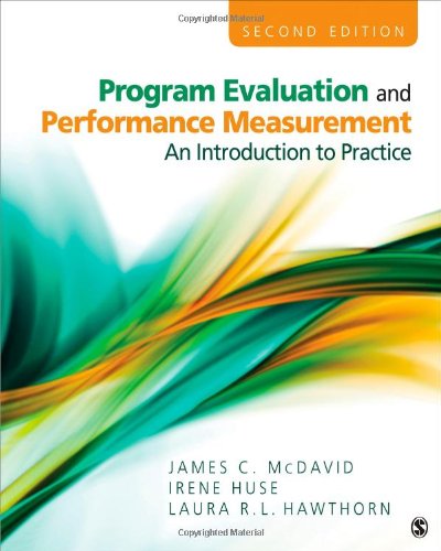 Cover of Program Evaluation and Performance Measurement: An Introduction to Practice