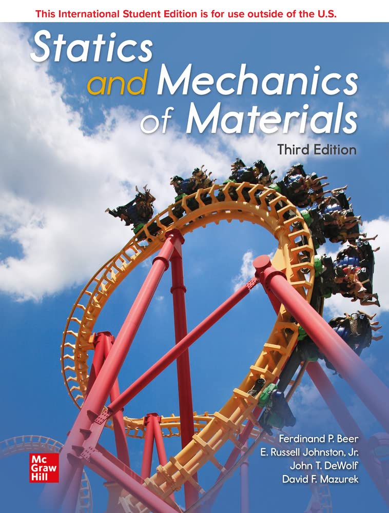 Cover of ISE Statics and Mechanics of Materials (ISE HED MECHANICAL ENGINEERING)