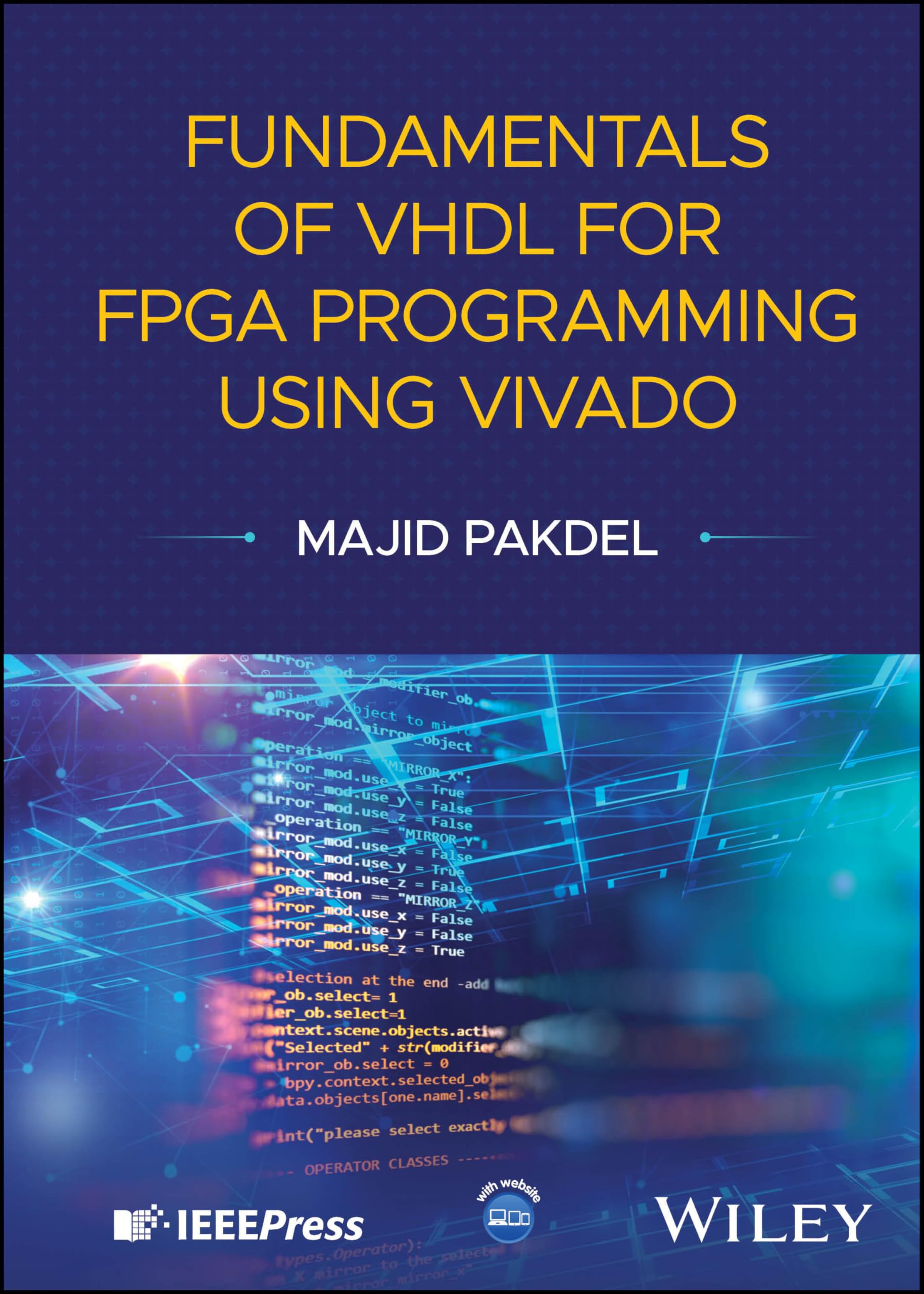 Cover of Fundamentals of VHDL for FPGA Programming Using Vivado