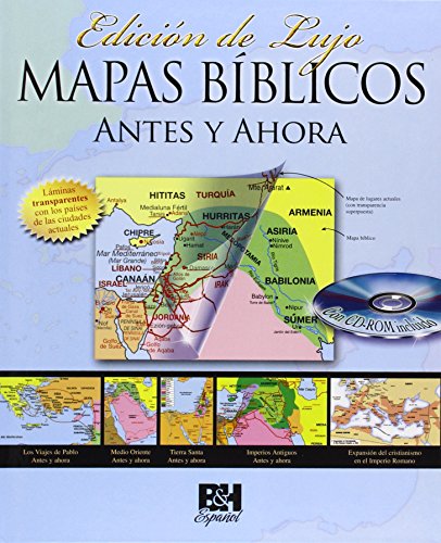 Cover of Mapas BÃblicos Antes y Ahora: Edición de Lujo (Spanish Edition)