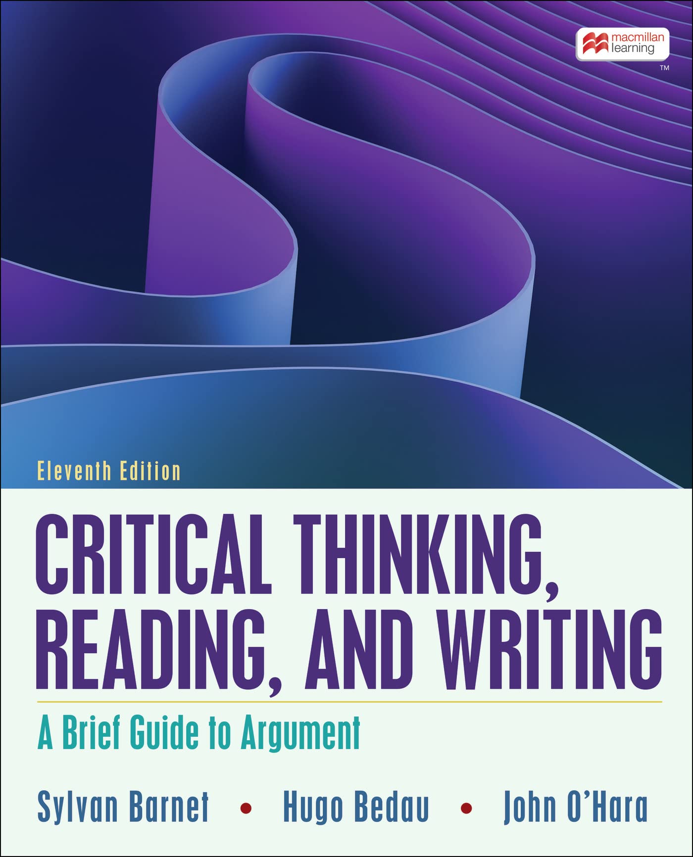Cover of Critical Thinking, Reading, and Writing: A Brief Guide to Argument