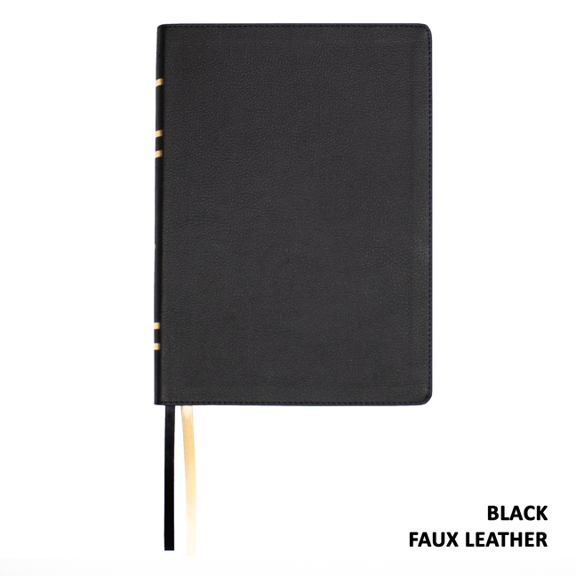 Cover of Lsb Giant Print Reference Edition, Paste-Down Black Faux Leather