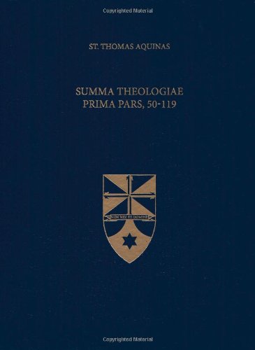 Cover of Summa Theologiae Prima Pars, 50-119
