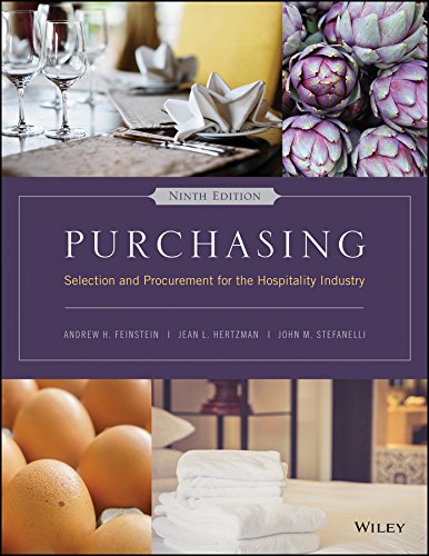 Cover of Purchasing: Selection and Procurement for the Hospitality Industry