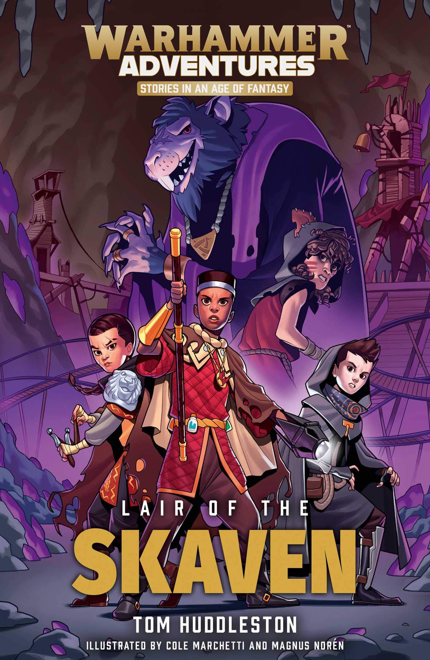 Cover of Lair of the Skaven (Warhammer Adventures: Realm Quest)