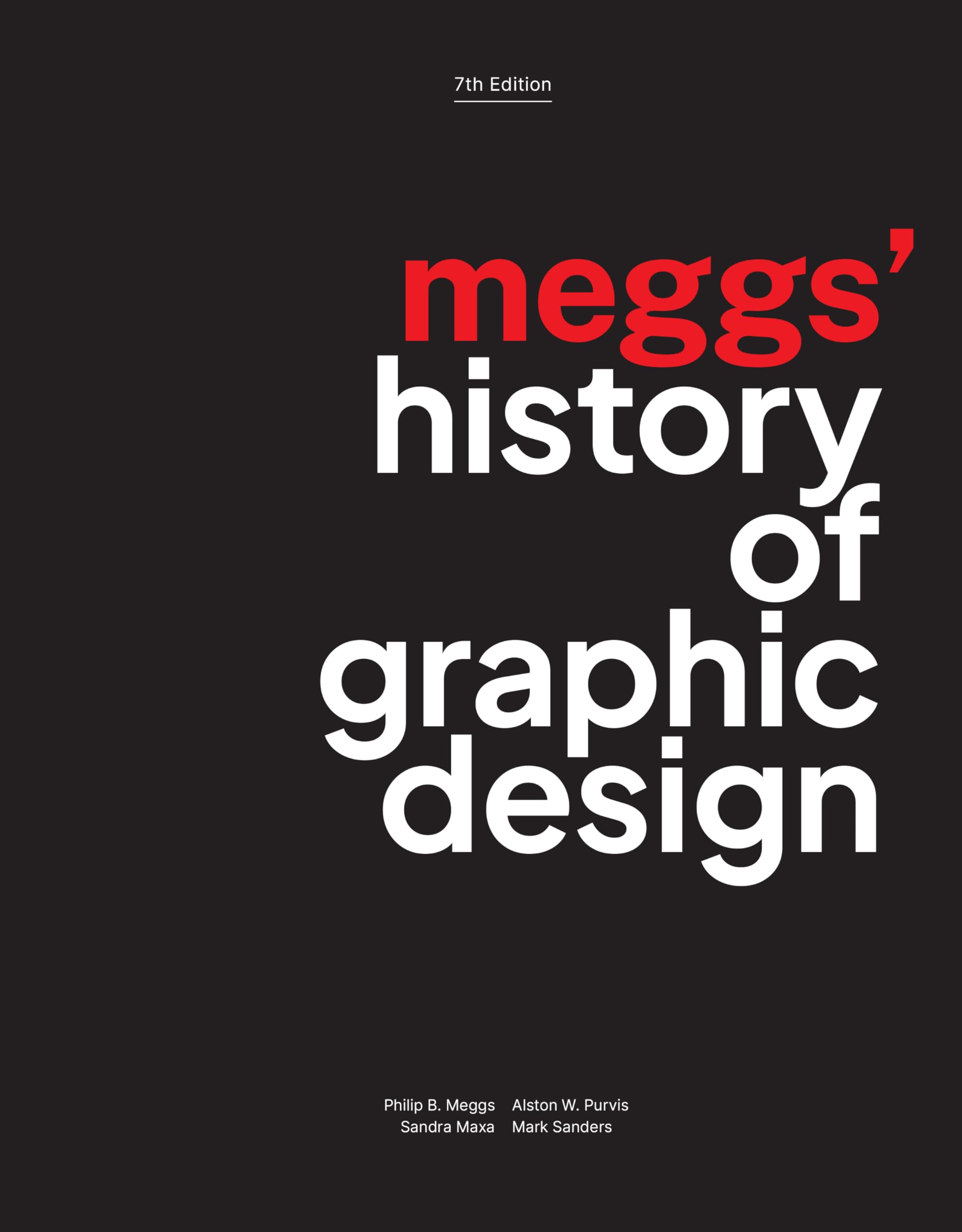 Cover of Meggs' History of Graphic Design